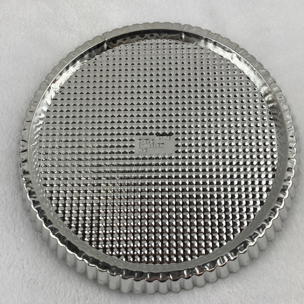 The Pampered Chef Flan Pan Set of 2, No Box